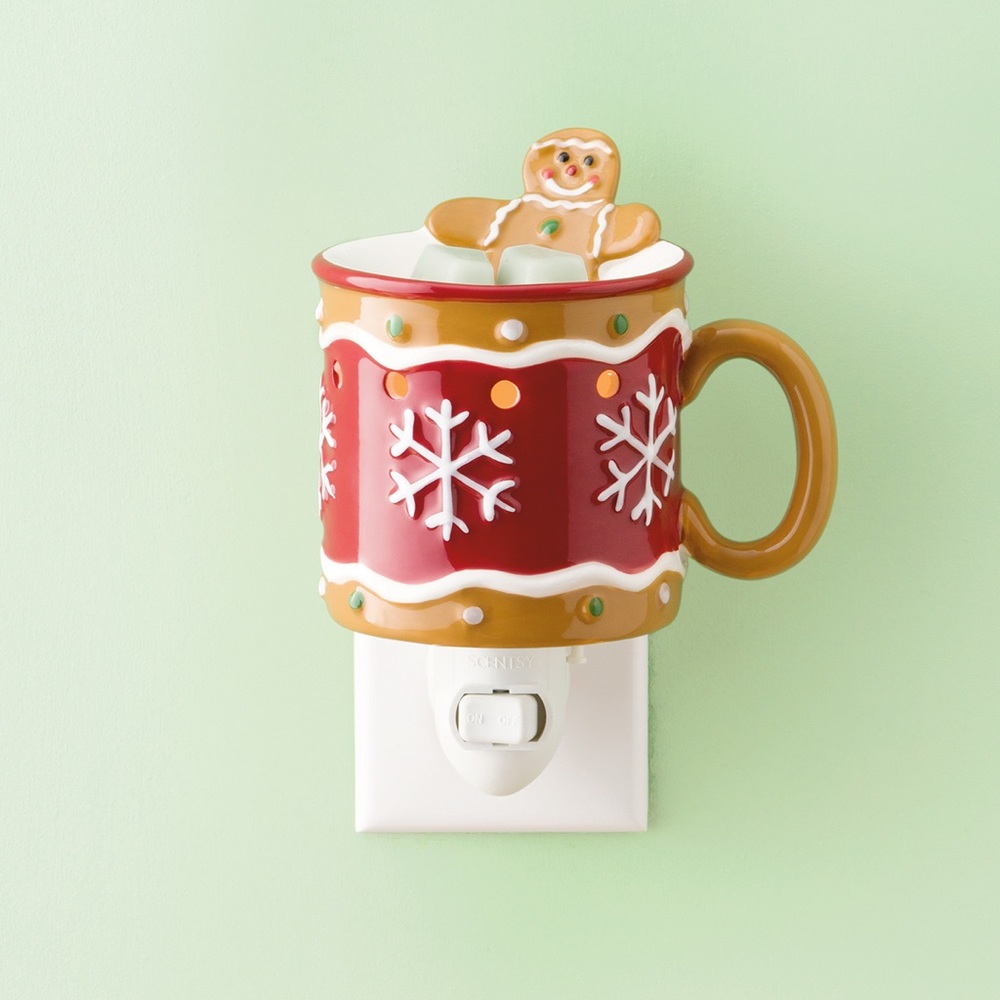 Scentsy Gingerbread Man Mini Warmer